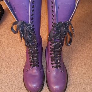 Steal toe Dr. Marten boots